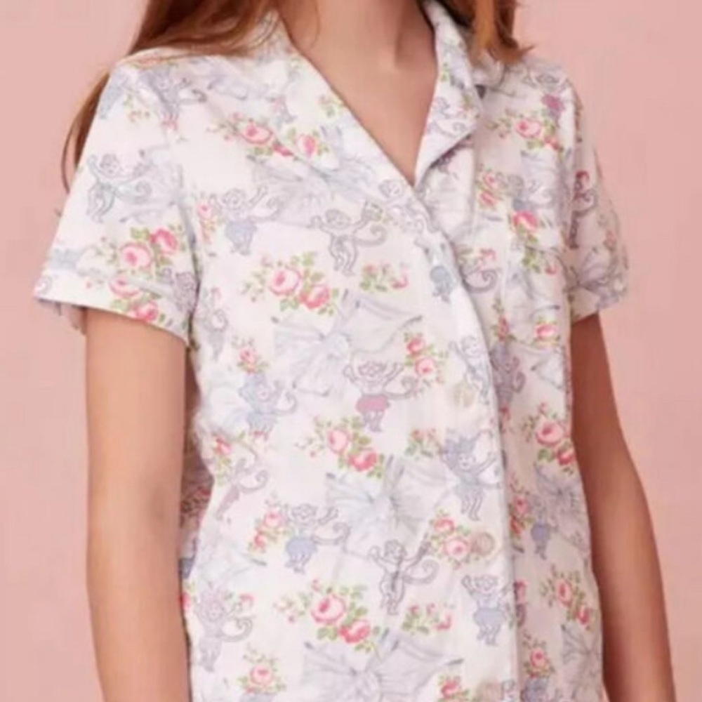 Roller Rabbit Rosa Beaux Monkey Polo PJ’s
NWOT